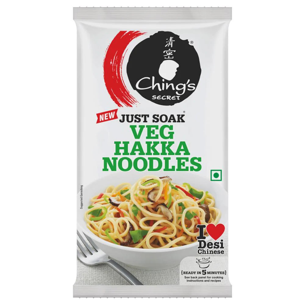 Ching's Secret Just Soak Veg Hakka Noodles 140 g