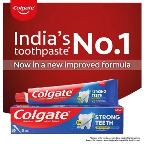 Colgate Strong Teeth Anticavity Toothpaste, 100 g