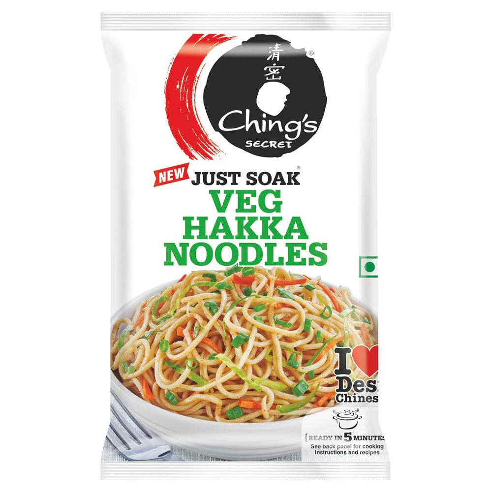 Ching's Secret Just Soak Veg Hakka Noodles 560 g