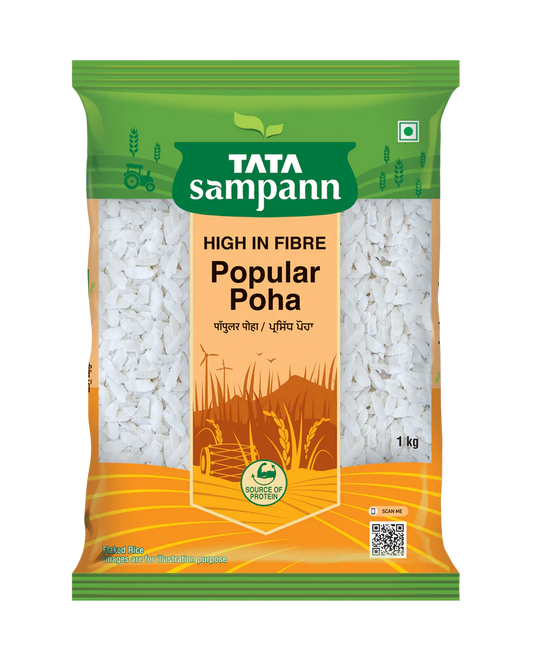 Tata Sampann High Fibre Poha 1KG