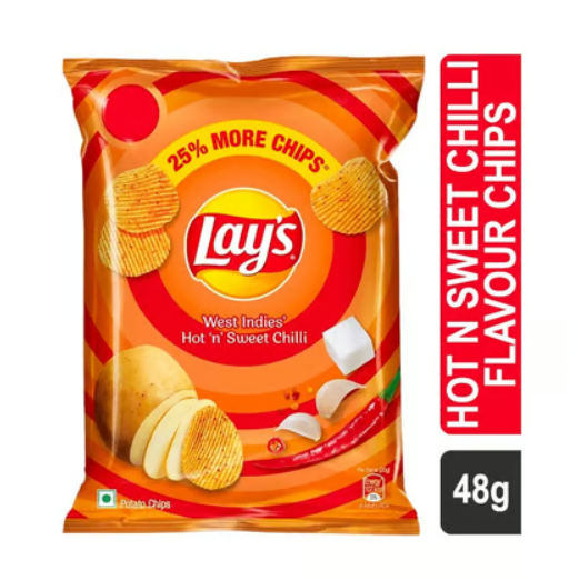 Lay's West Indies Hot n Sweet Chilli Flavour Potato Chips