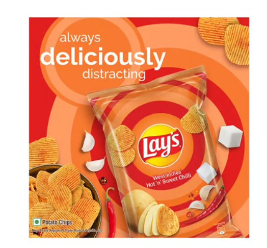 Lay's West Indies Hot n Sweet Chilli Flavour Potato Chips