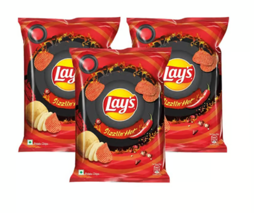 Lay's Sizzling Hot Potato Chips