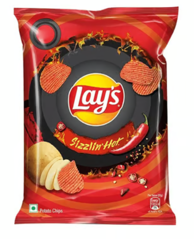 Lay's Sizzling Hot Potato Chips