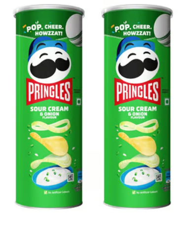 Pringles Sour Cream & Onion Potato Chips