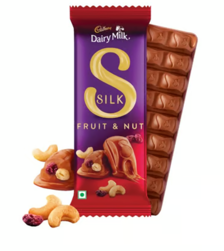 Cadbury Dairy Milk Silk Fruit & Nut Chocolate Bar