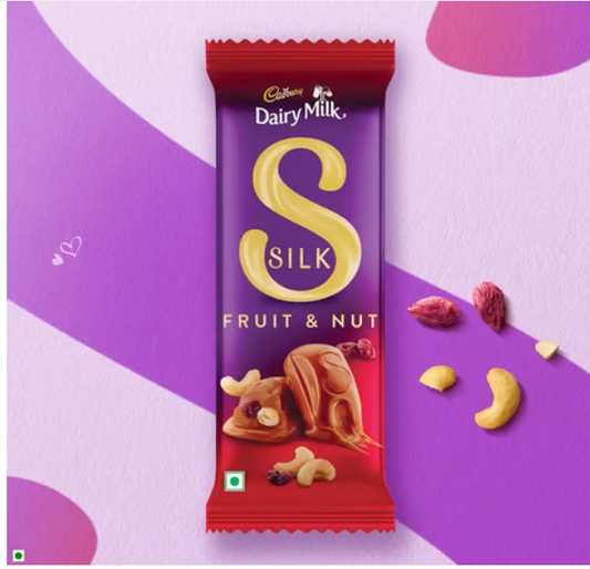 Cadbury Dairy Milk Silk Fruit & Nut Chocolate Bar