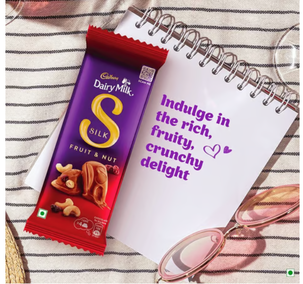 Cadbury Dairy Milk Silk Fruit & Nut Chocolate Bar