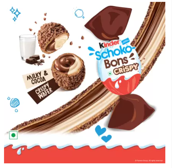 Kinder Schokobons Crispy T4 Bites