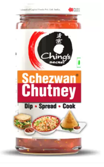 Ching's Secret Schezwan Chutney, Dip, Spread, Cook Chutney Paste 250g