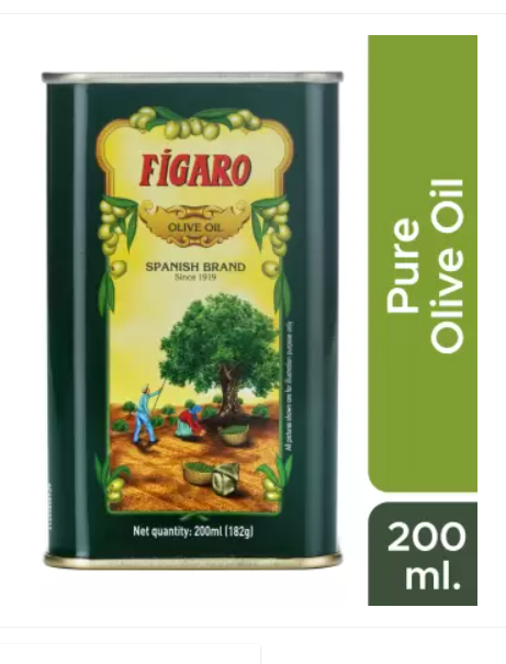 FIGARO Olive Oil Tin (Jaitun Tel)  (200 ml)