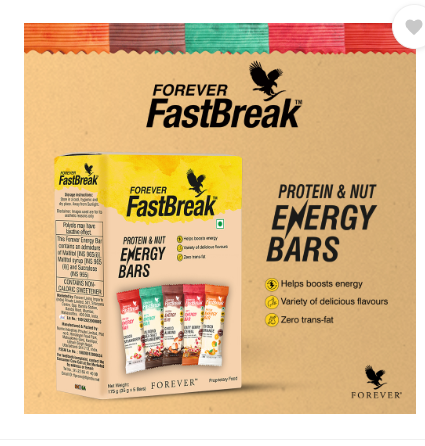 FASTBREAK ENERGY BARS - 5 in 1