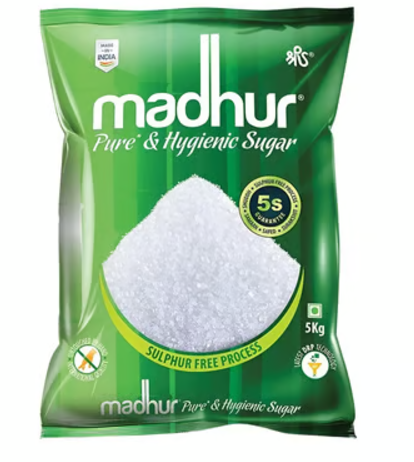 Madhur Pure & Hygienic Sulphurless Sugar 5kg