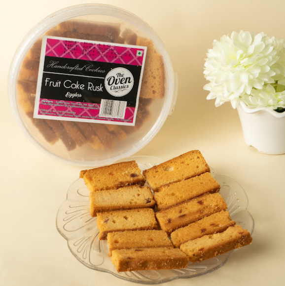 The Oven Classics Fruit Cake Rusk Cookies 200 g