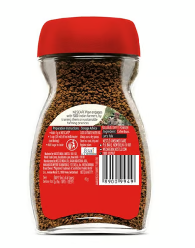 Nescafe Classic - Instant Coffee Powder - 100% Pure Coffee