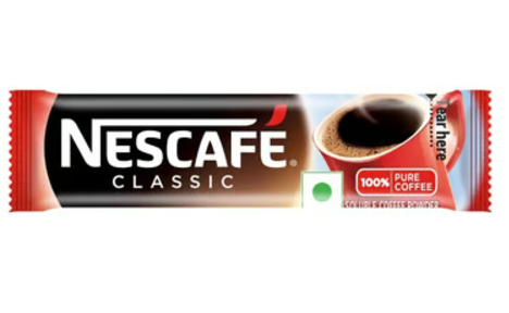 Nescafe Classic Instant Coffee Powder - 100% Pure Coffee - Pack of 60 Sachet