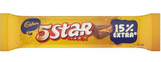 Cadbury Five Star Chocolate 19.5 g