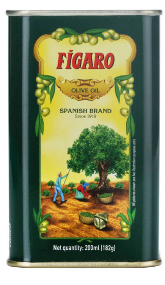 Figaro Pure Olive Oil – 200ml Tin