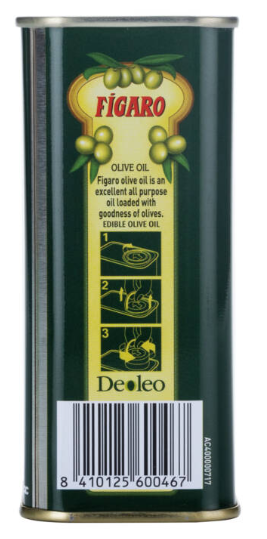 Figaro Pure Olive Oil – 200ml Tin