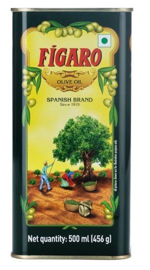 Figaro Pure Olive Oil – 500ml Tin