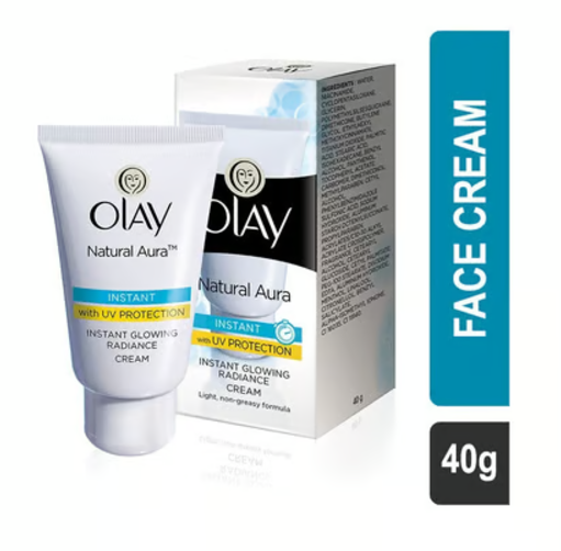 Olay Natural Aura Instant Glowing Radiance Face Cream - 40g