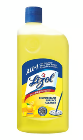 Lizol Disinfectant Surface & Floor Cleaner (Citrus) - 500 ml