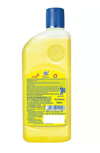 Lizol Disinfectant Surface & Floor Cleaner (Citrus) - 500 ml