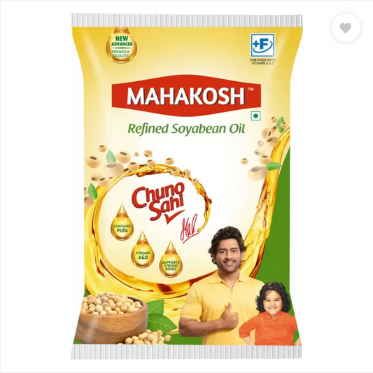 Mahakosh Refined Soyabean Oil Pouch 450 g