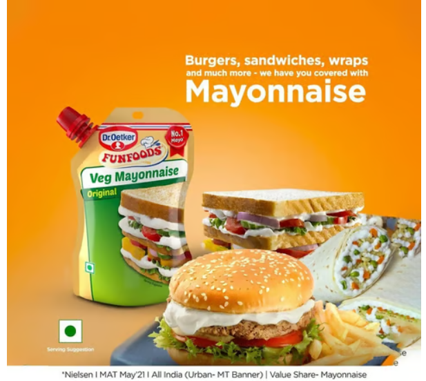 Dr. Oetker FunFoods Veg Mayonnaise Original 100 g