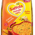 Saffola Masala Oats | Classic Masala |Anytime Snack |Ready in 3 mins | Millets Goodness Pouch  (500 g)