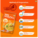 Tata Soulfull Masala Oats+, Mast Masala, 25% Millets, Real Veggies, Non Sticky, Healthy Snack Pouch  (500 g)