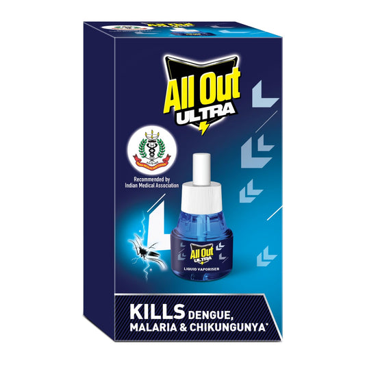 All Out Ultra Liquid Vaporizer Refill | Kills Mosquitoes 45 ml