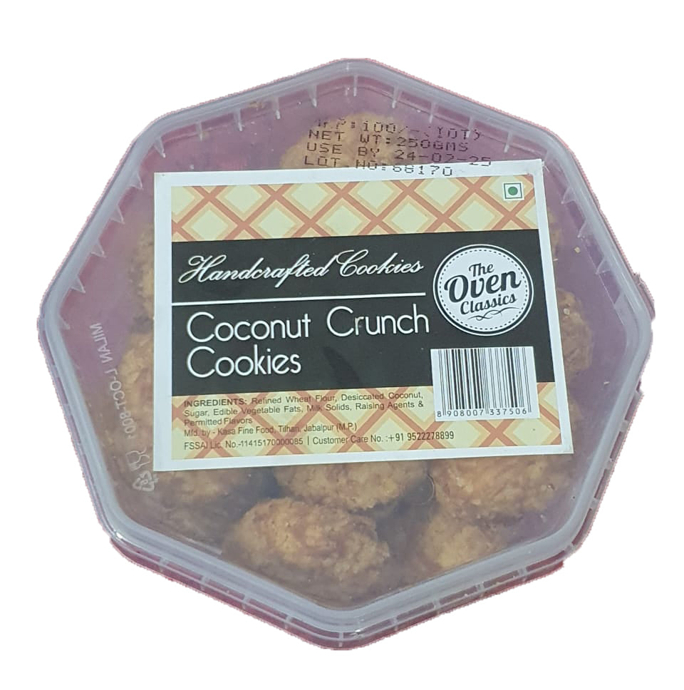 The Oven Classics Coconut Crunch Cookies 250 g