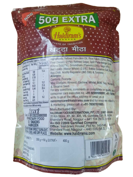 Haldiram's Khatta Meetha - 400 g